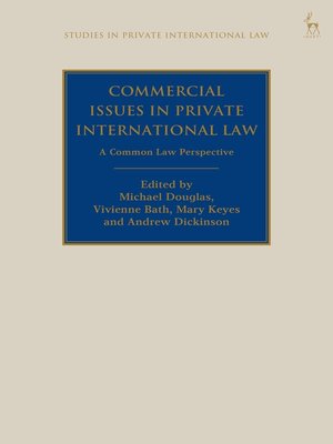 cover image of Commercial Issues in Private International Law